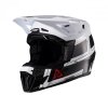KASK MOTOCYKLOWY Z GOGLAMI LEATT KIT MOTO 9.5 CARBON WHITE M